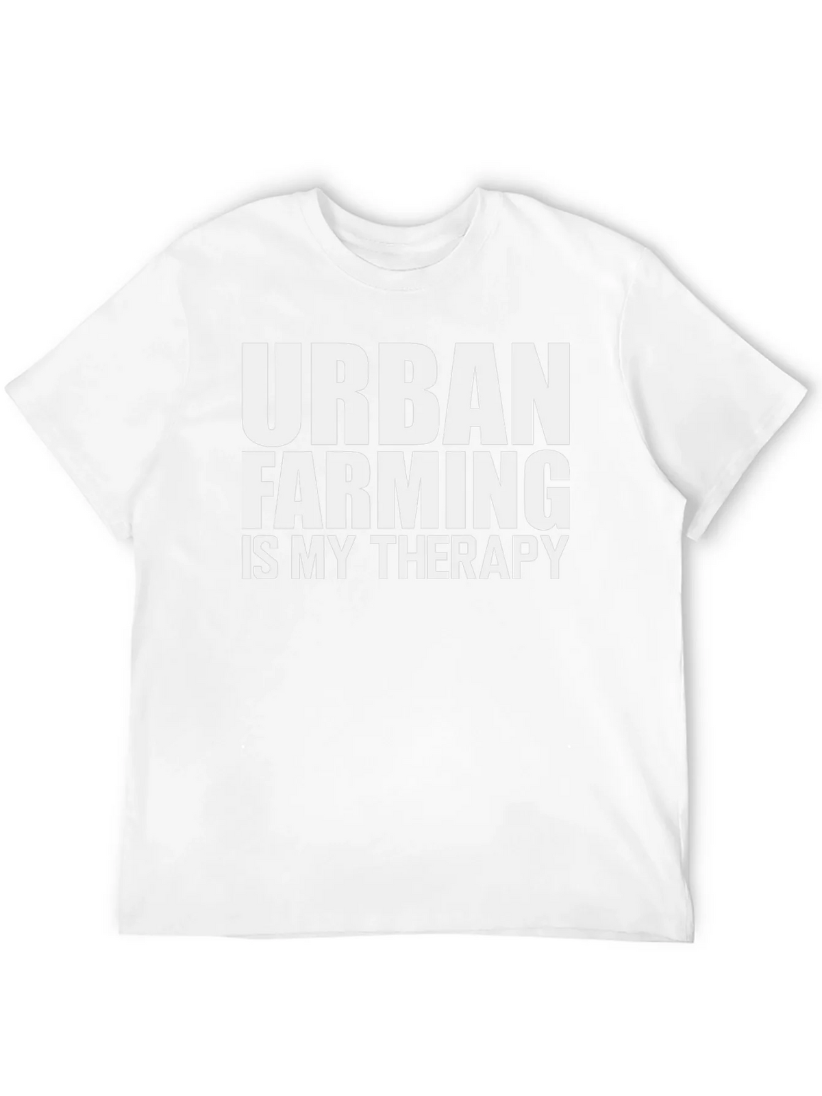 Urban Farming Therapy T-Shirt - Black Cotton Tee product image 11