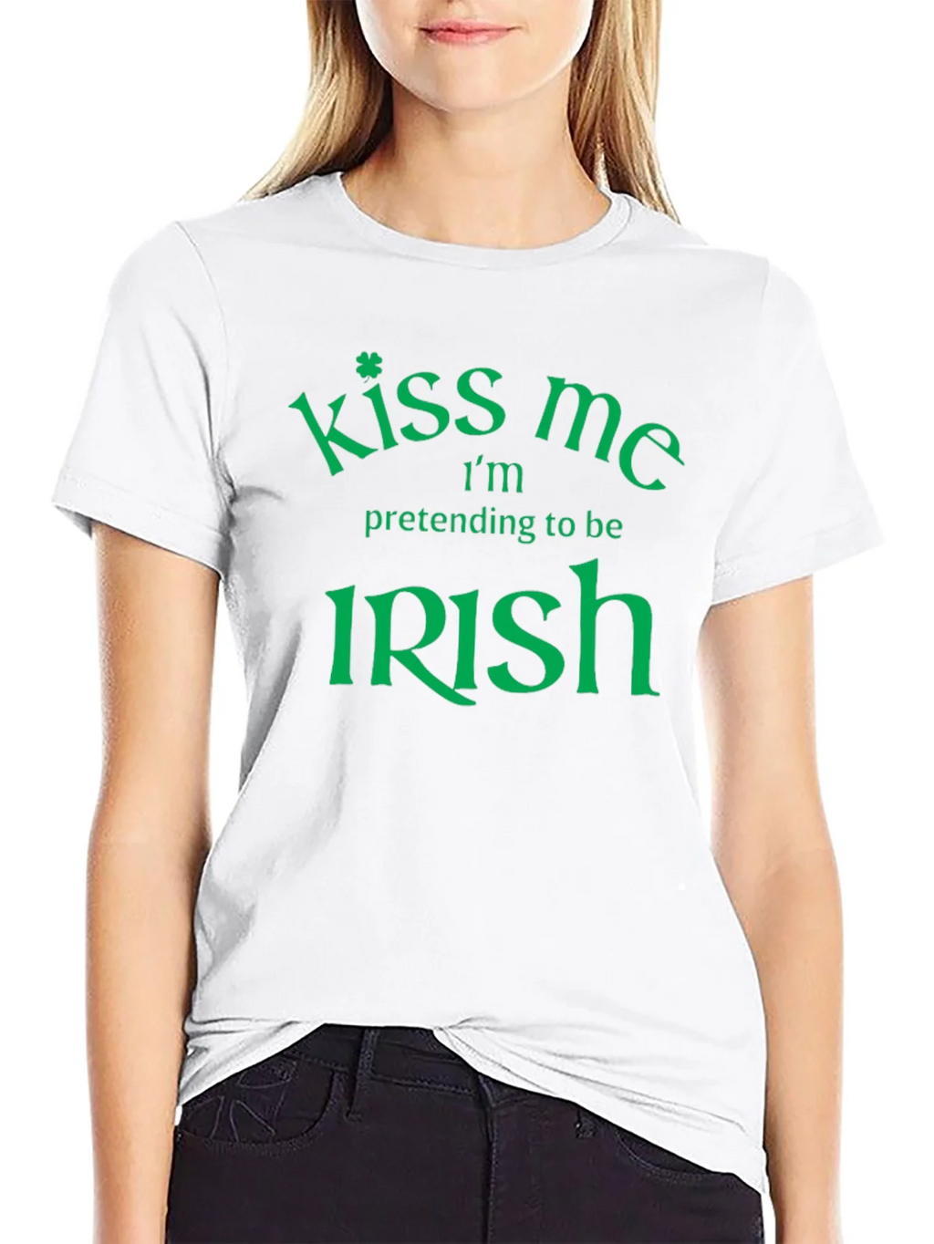 Kiss Me Im Pretending To Be Irish St. Patricks Day T-Shirt product image 7