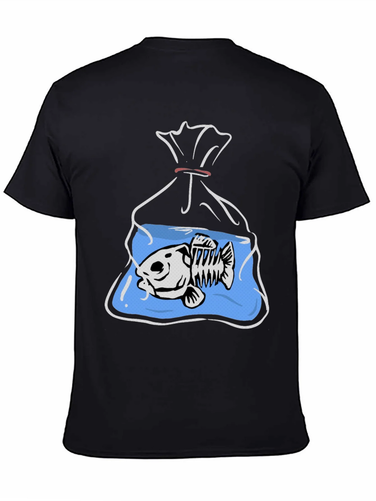 Fish Bones in Bag Graphic Tee