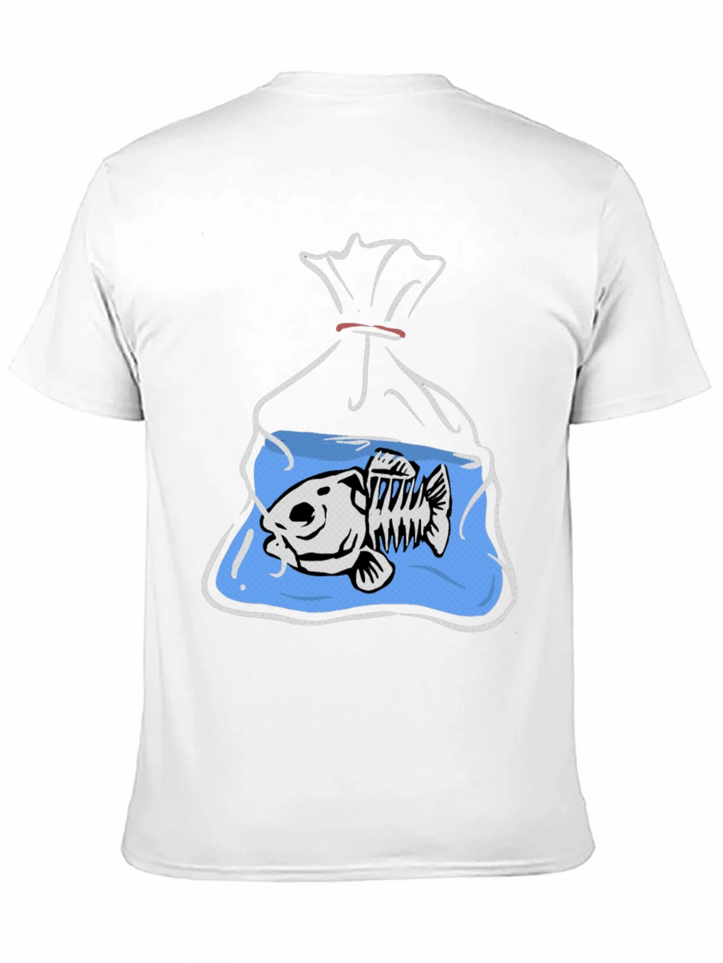 Fish Bones in Bag Graphic Tee