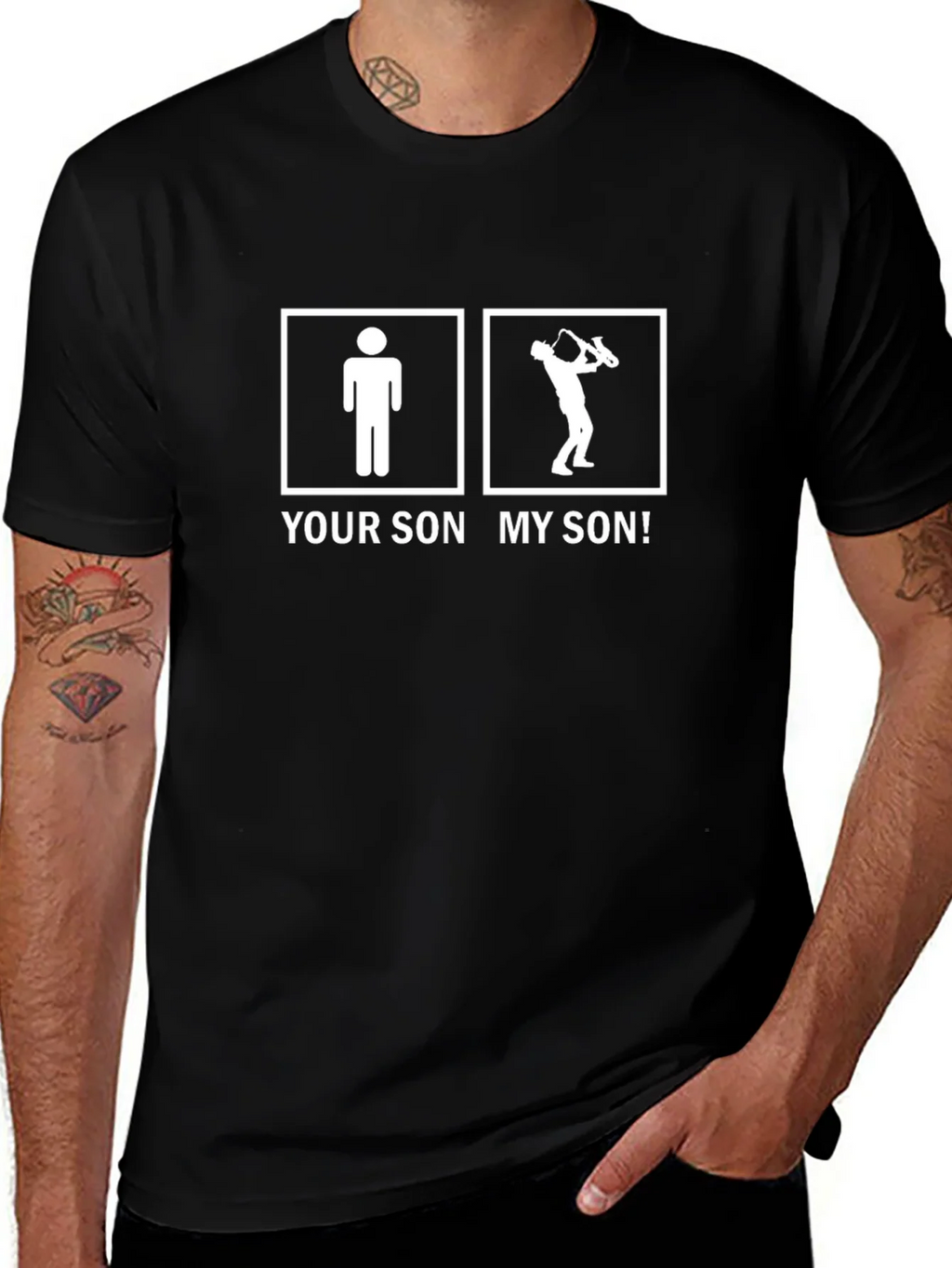 Your Son vs My Saxophone T-Shirt product image 1