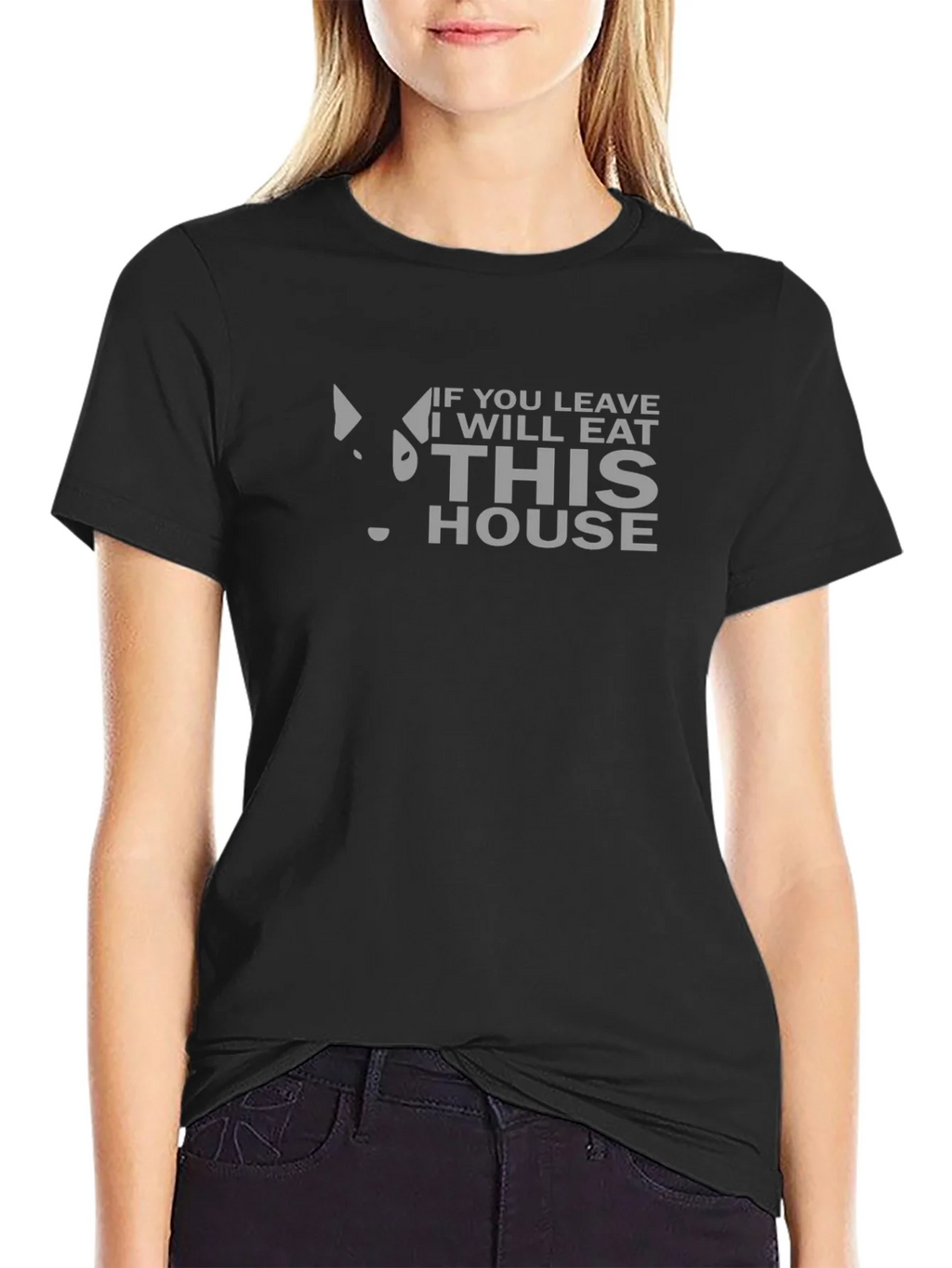 Funny I Will Eat This House Dog Graphic Tee product image 1