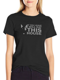 Funny I Will Eat This House Dog Graphic Tee product image 1