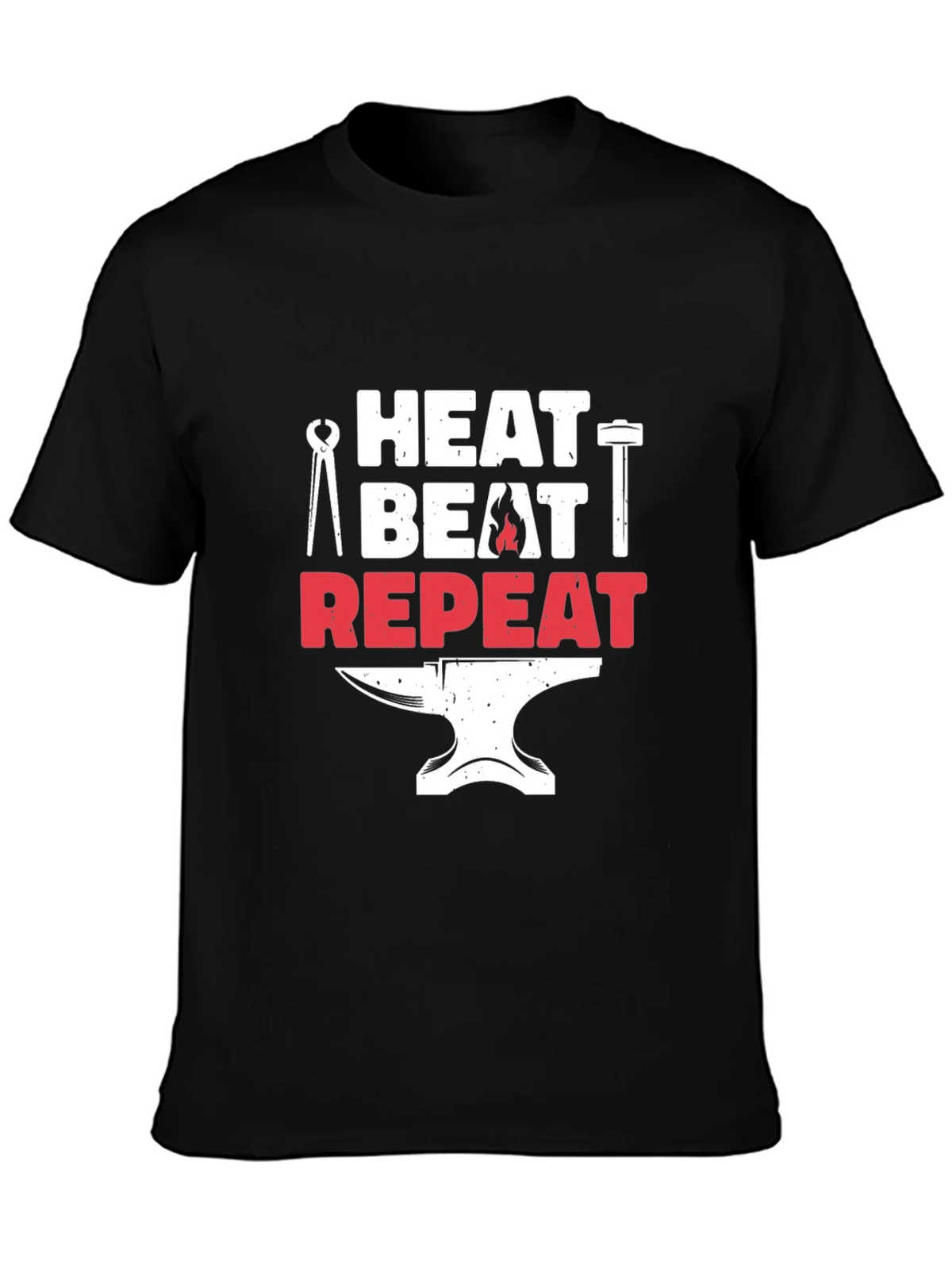 Heat Beat Repeat Blacksmith T-Shirt product image 3
