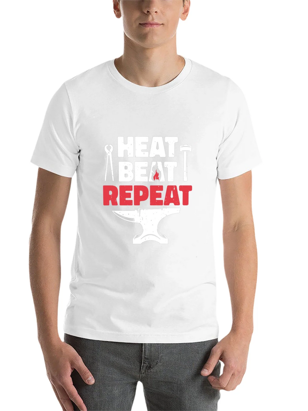 Heat Beat Repeat Blacksmith T-Shirt product image 10