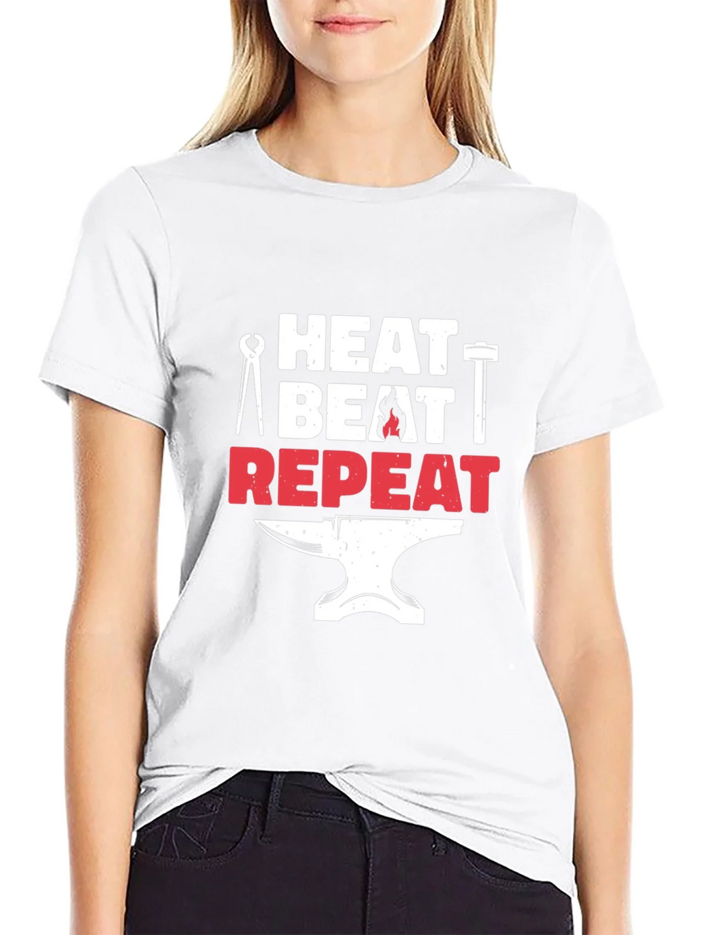 Heat Beat Repeat Blacksmith T-Shirt product image 8