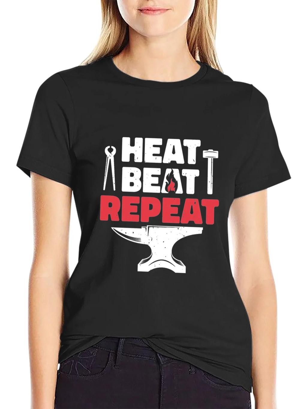 Heat Beat Repeat Blacksmith T-Shirt product image 2