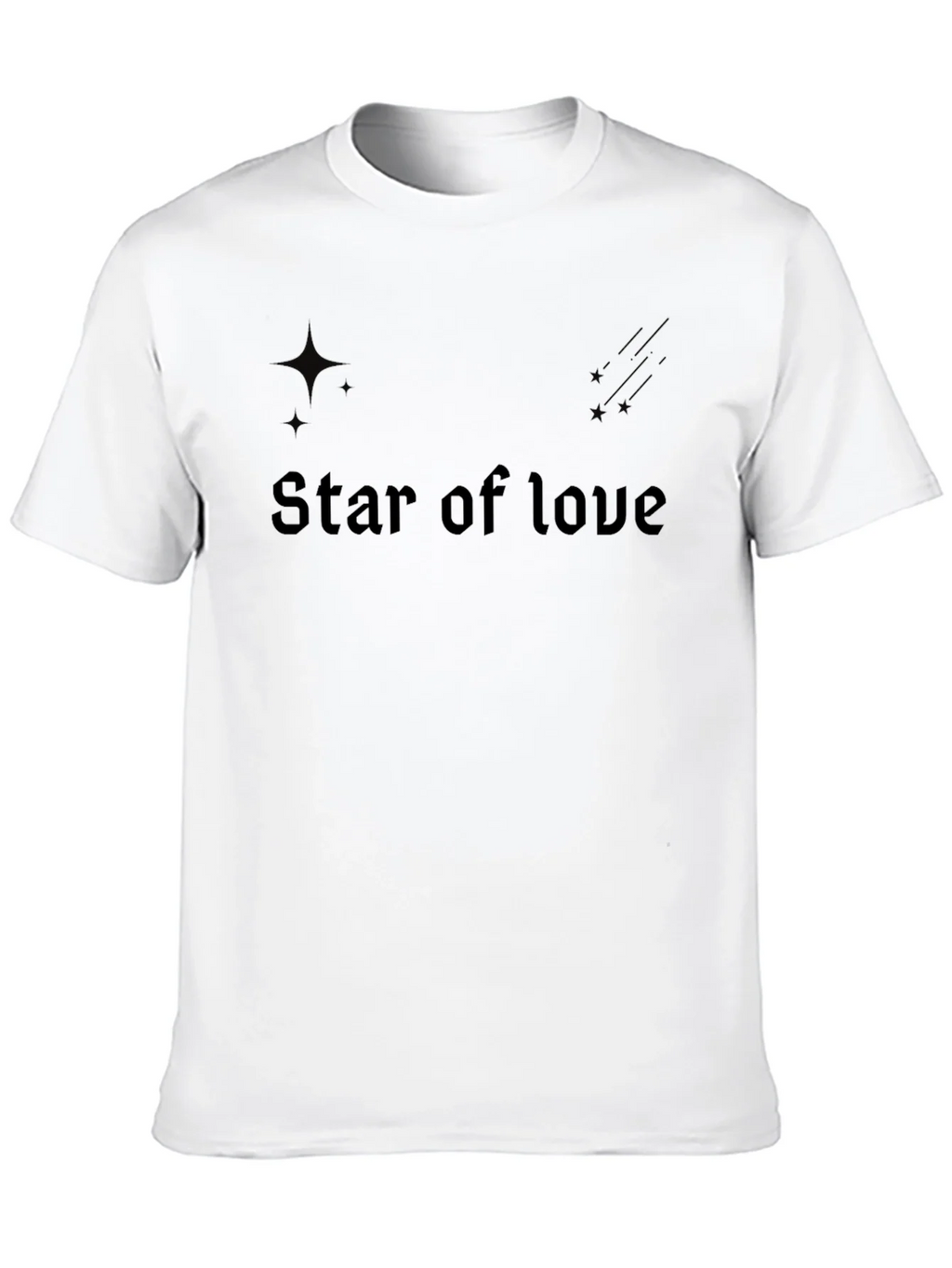 Star of Love Graphic T-Shirt - Classic Black product image 8