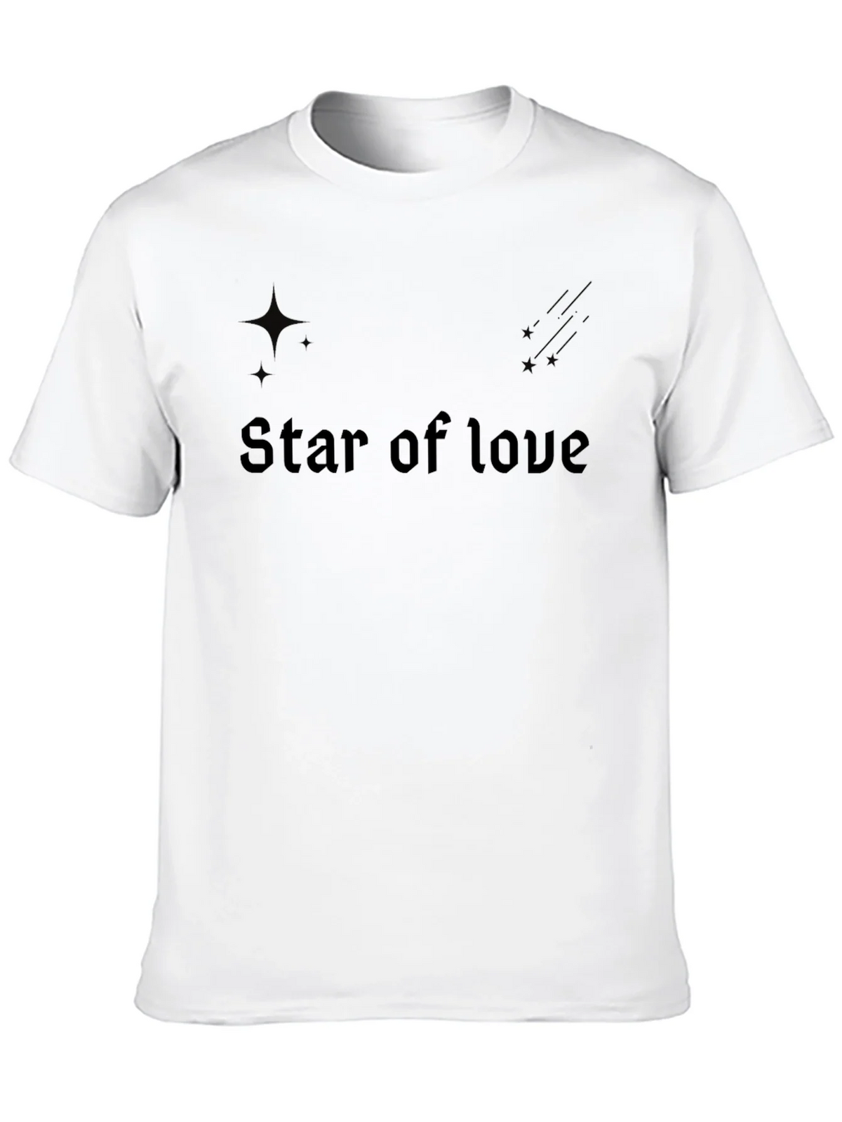 Star of Love Graphic T-Shirt - Classic Black product image 8