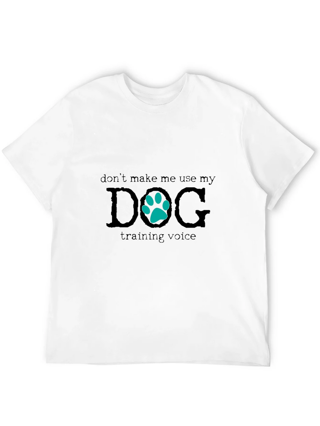 Dog Training Voice Black T-Shirt product image 6
