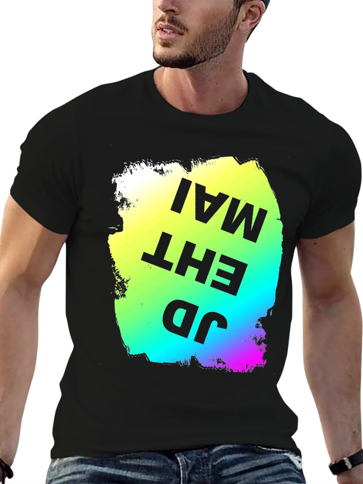 Bold Graphic Print T-Shirt - JD EHT MAI product image 6