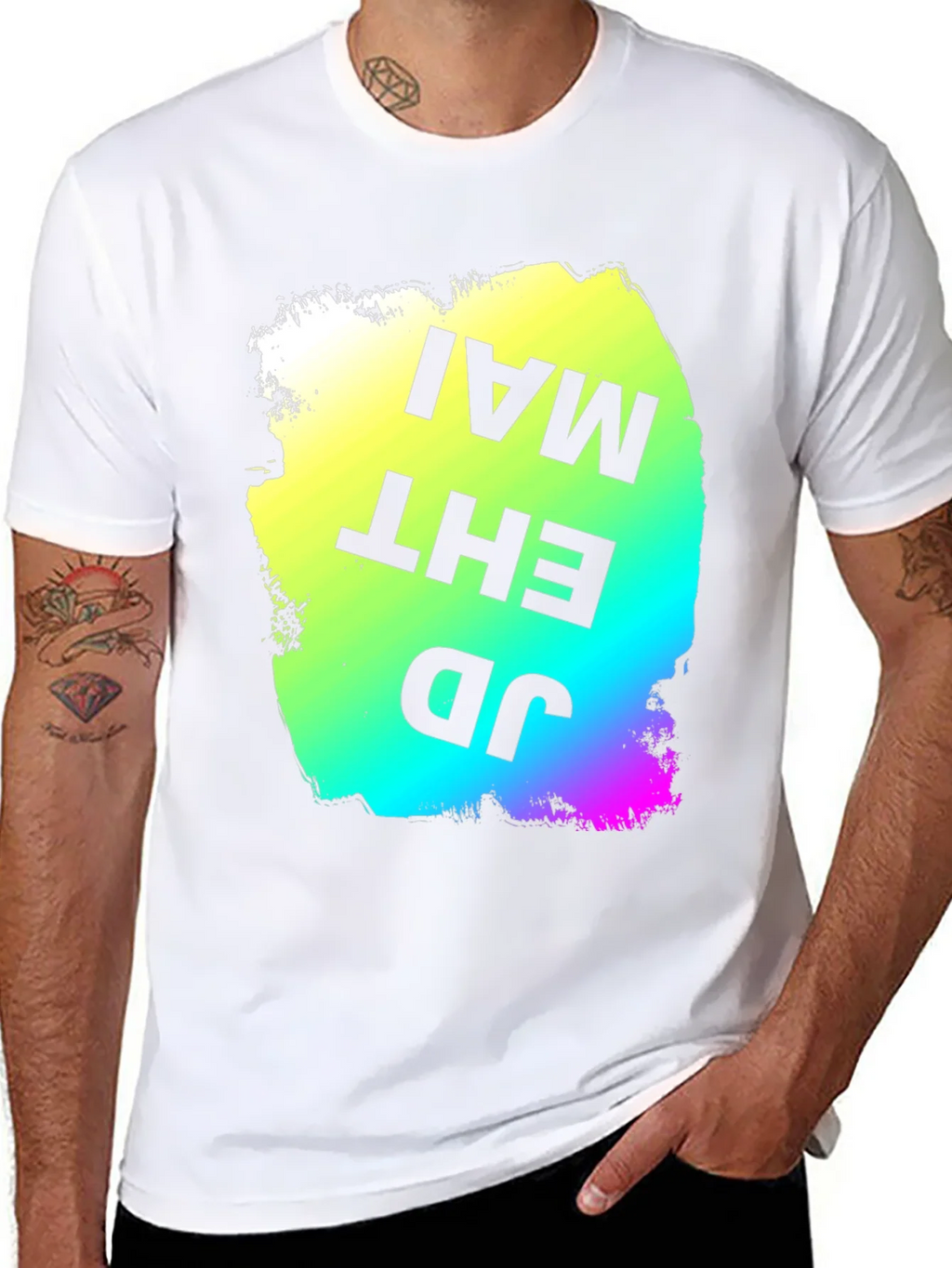 Bold Graphic Print T-Shirt - JD EHT MAI product image 7