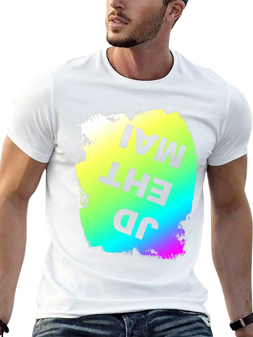 Bold Graphic Print T-Shirt - JD EHT MAI product image 12