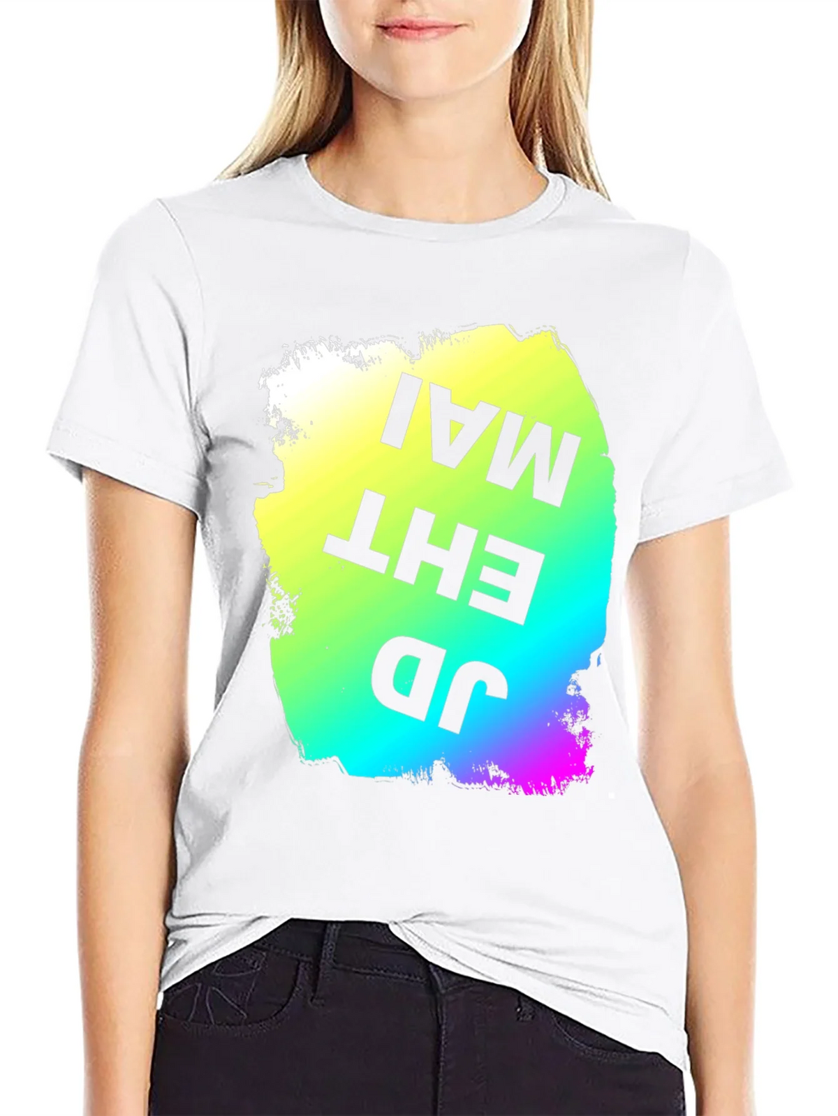 Bold Graphic Print T-Shirt - JD EHT MAI product image 8