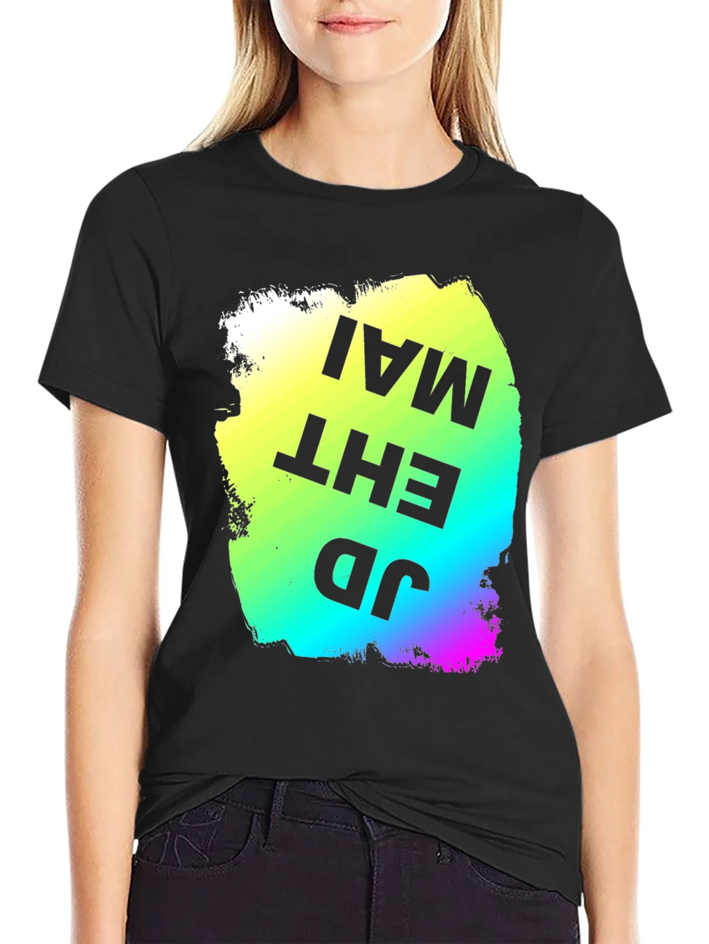 Bold Graphic Print T-Shirt - JD EHT MAI product image 2