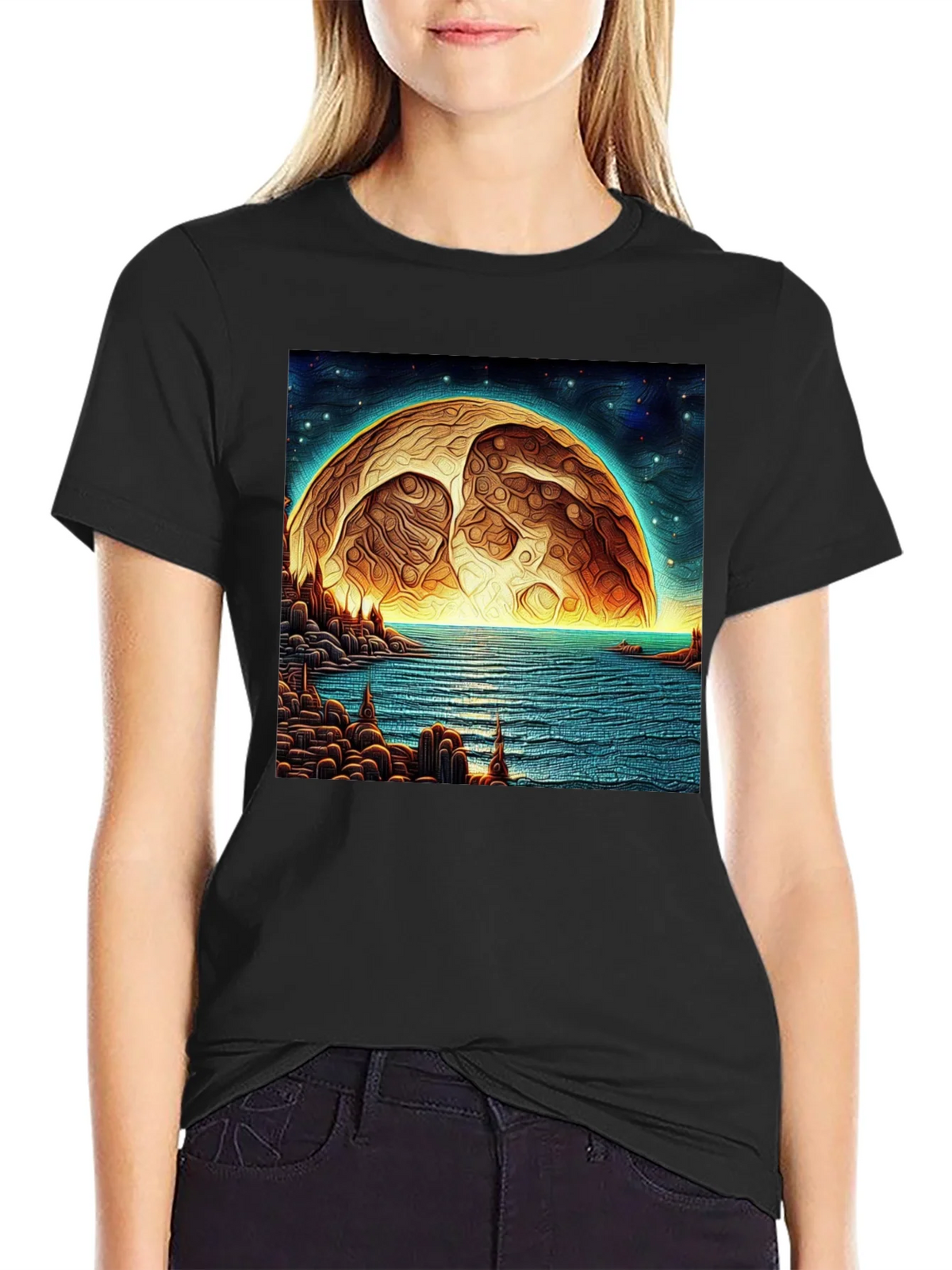 Cosmic Moon T-Shirt product image 2