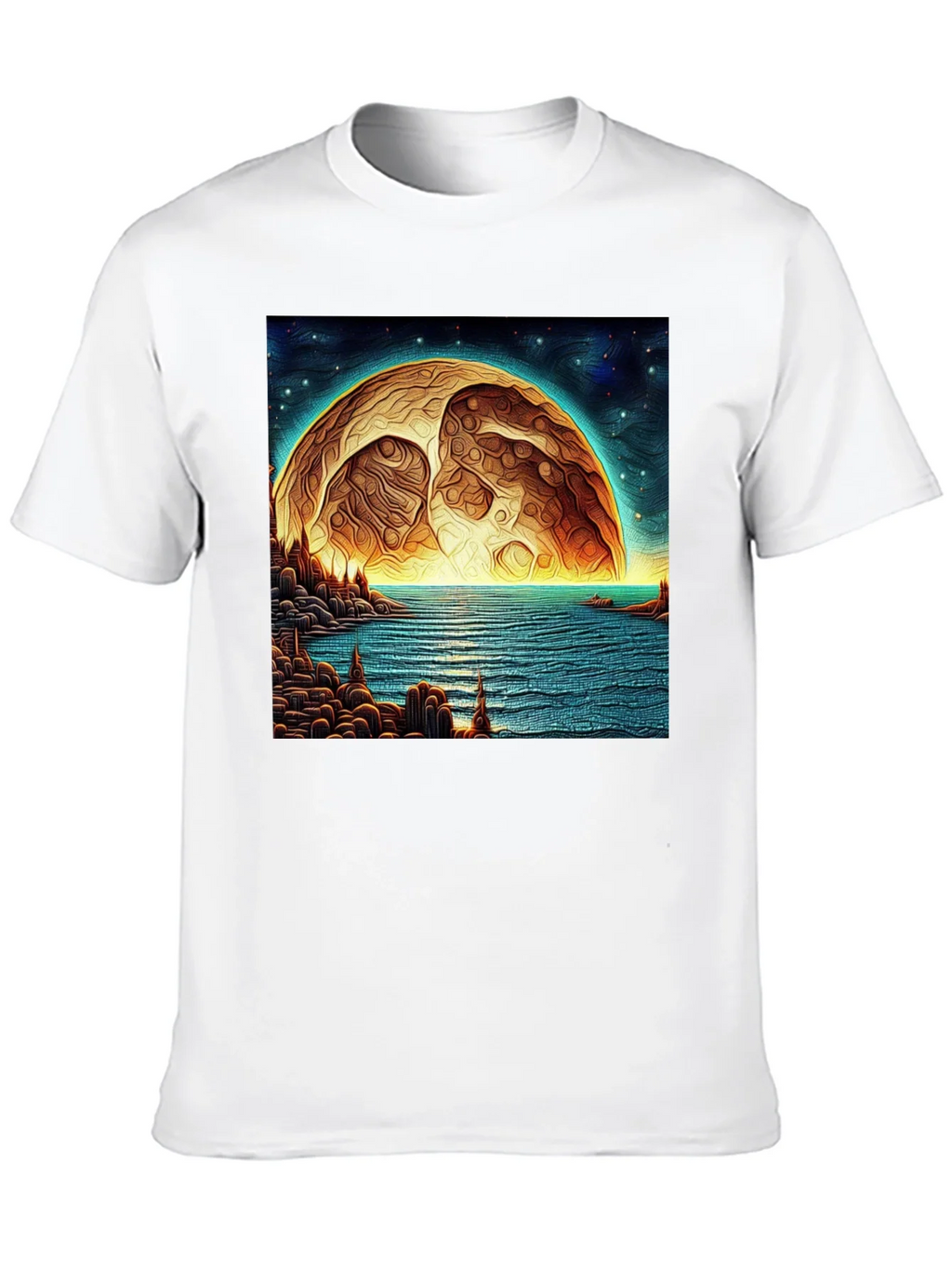 Cosmic Moon T-Shirt product image 9