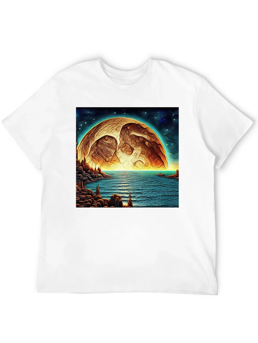 Cosmic Moon T-Shirt product image 11