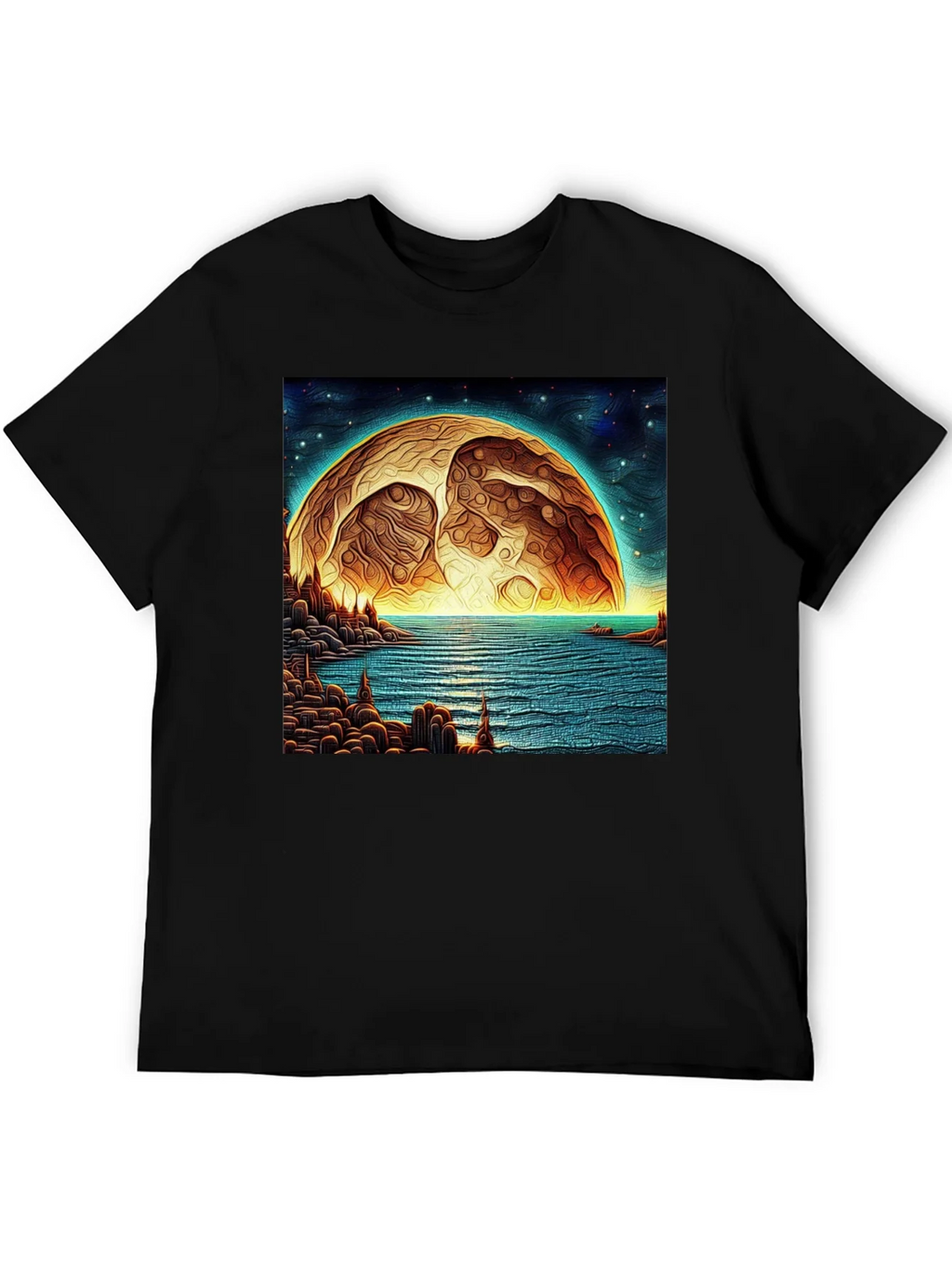 Cosmic Moon T-Shirt product image 5