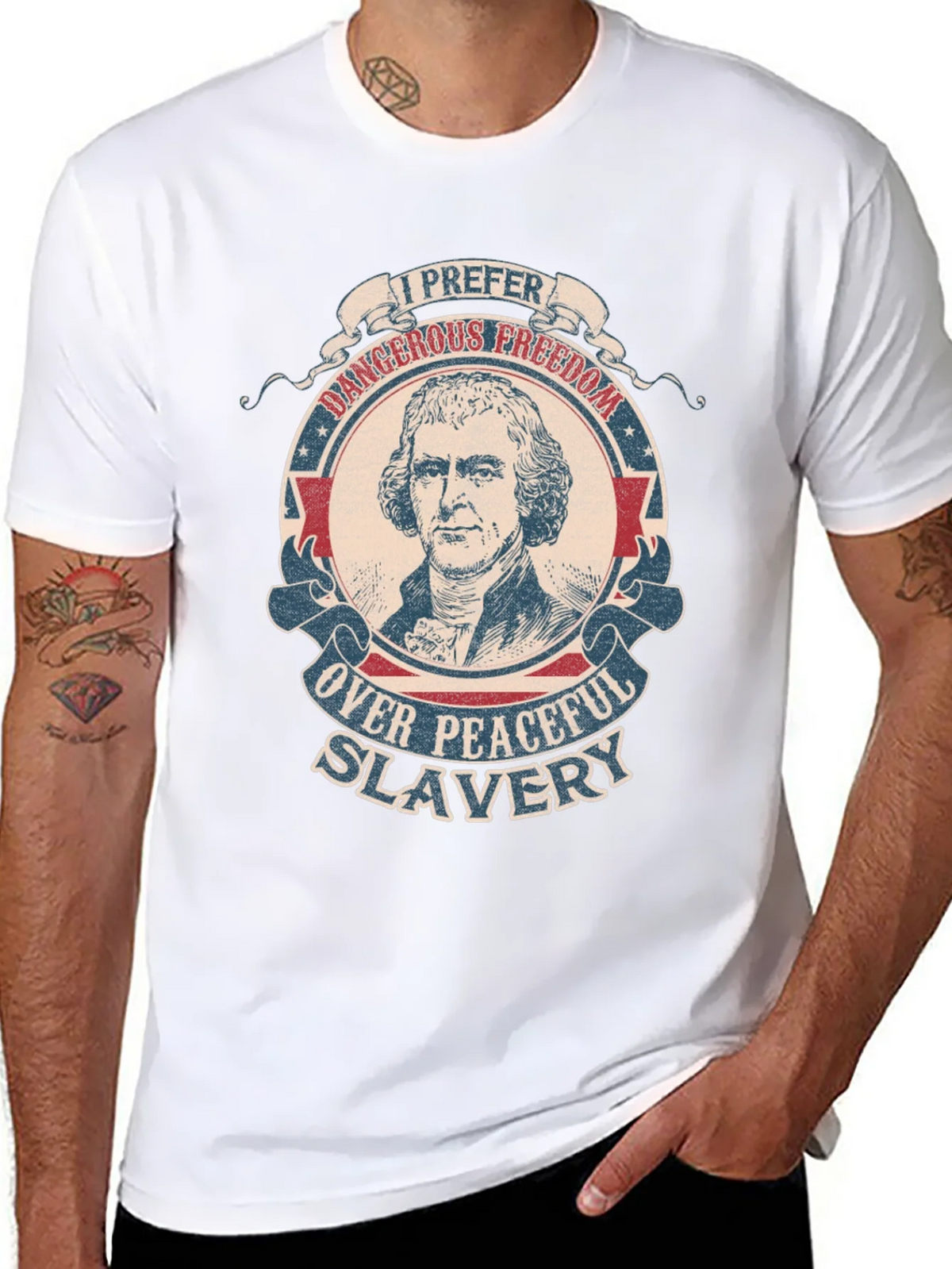I Prefer Dangerous Freedom T-Shirt product image 7
