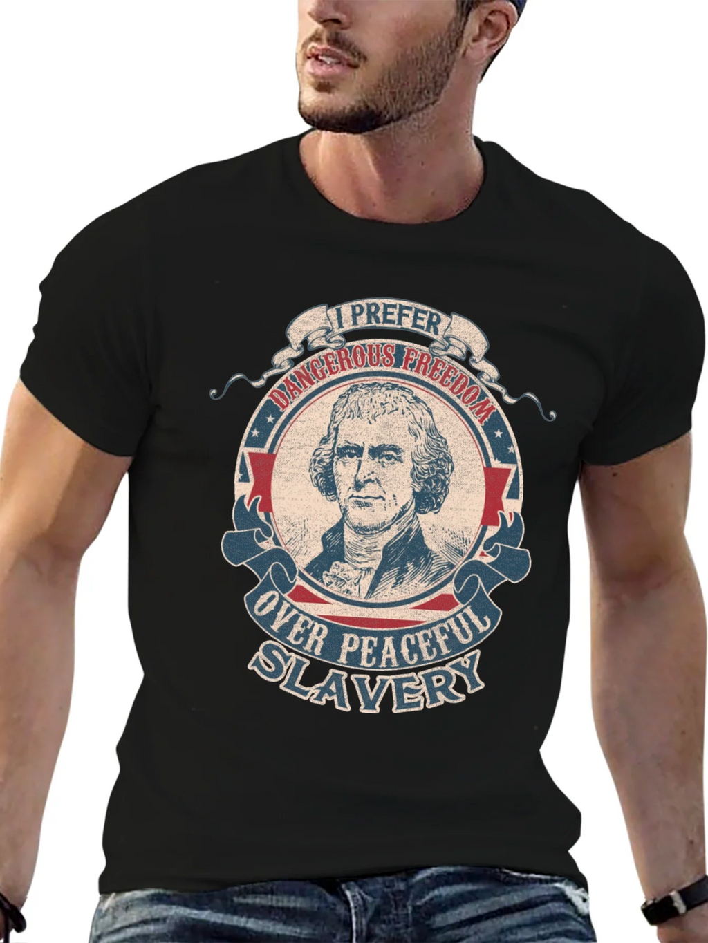 I Prefer Dangerous Freedom T-Shirt product image 6