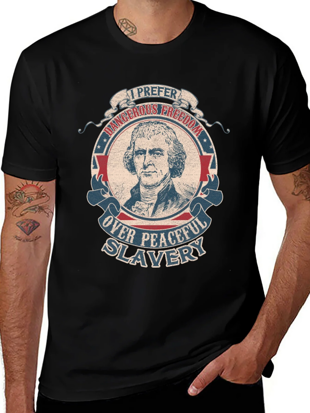 I Prefer Dangerous Freedom T-Shirt product image 1