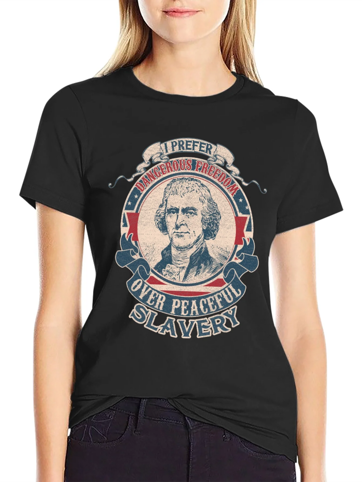 I Prefer Dangerous Freedom T-Shirt product image 2