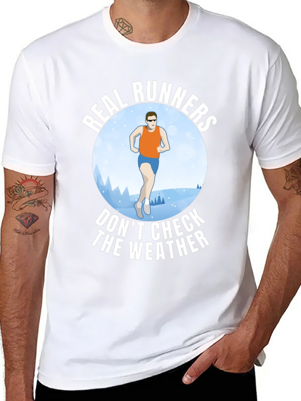 Real Runners Graphic Tee product image 7