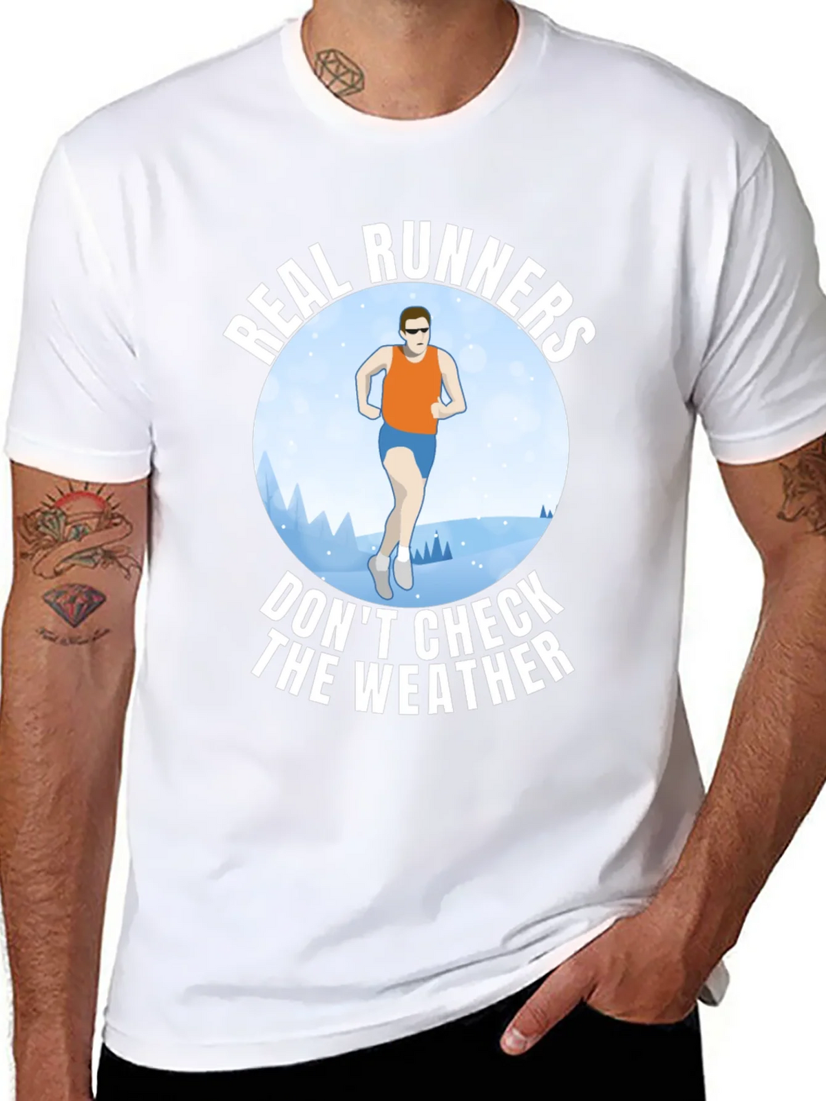 Real Runners Graphic Tee product image 7