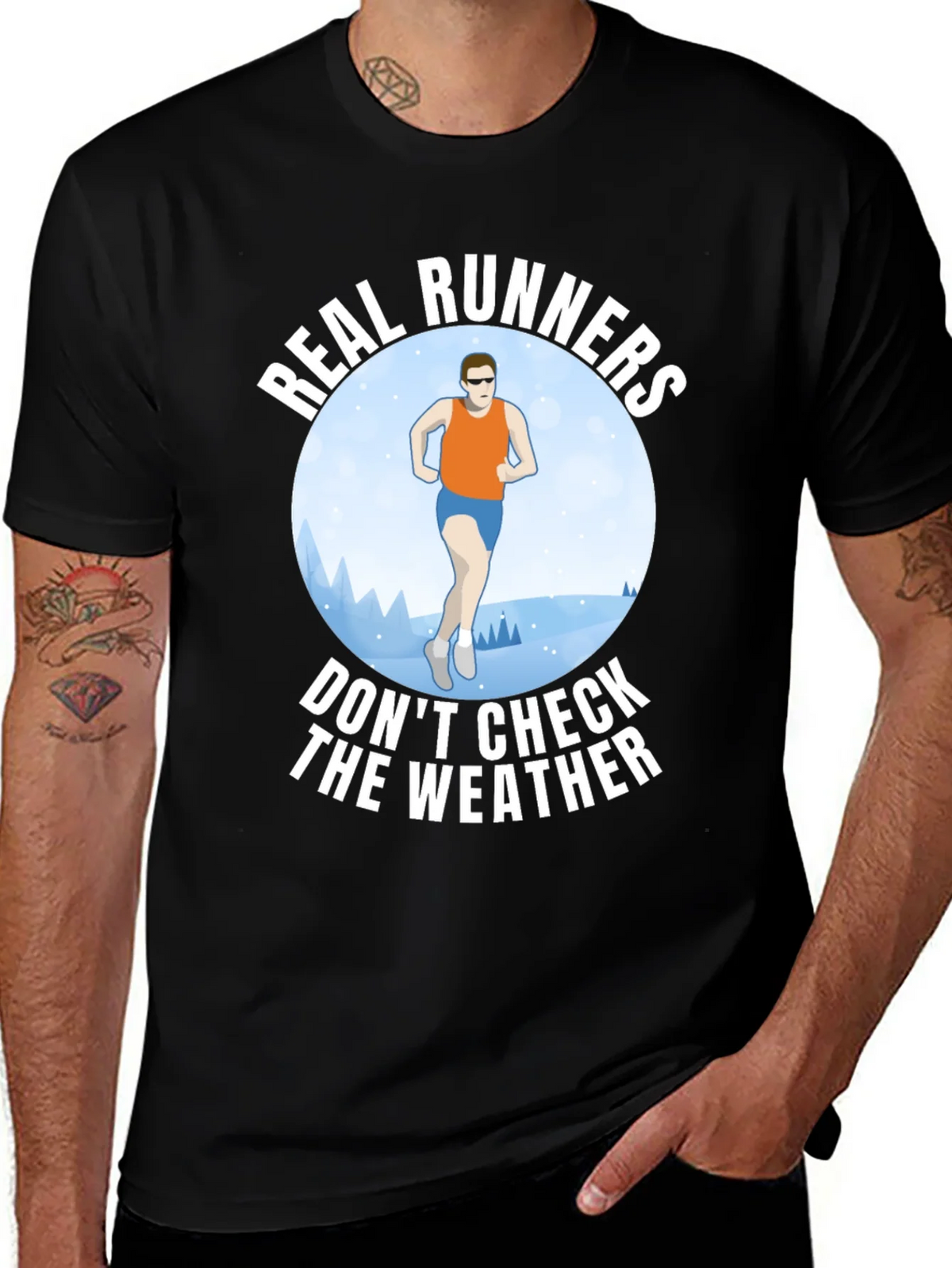 Real Runners Graphic Tee product image 1