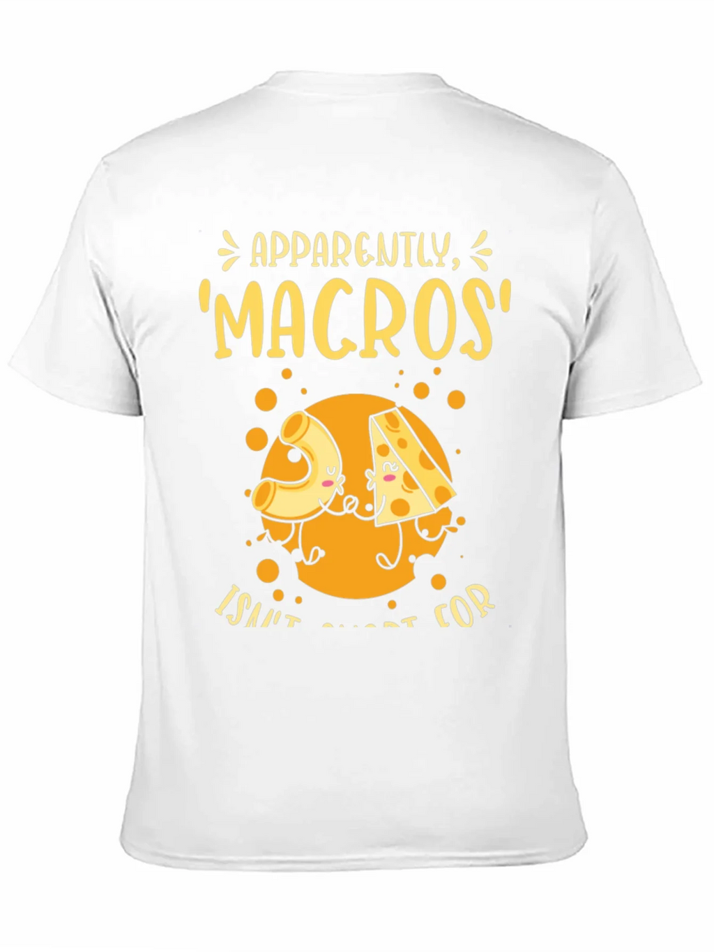 Funny Macros Pasta and Cheese Graphic T-Shirt product image 10