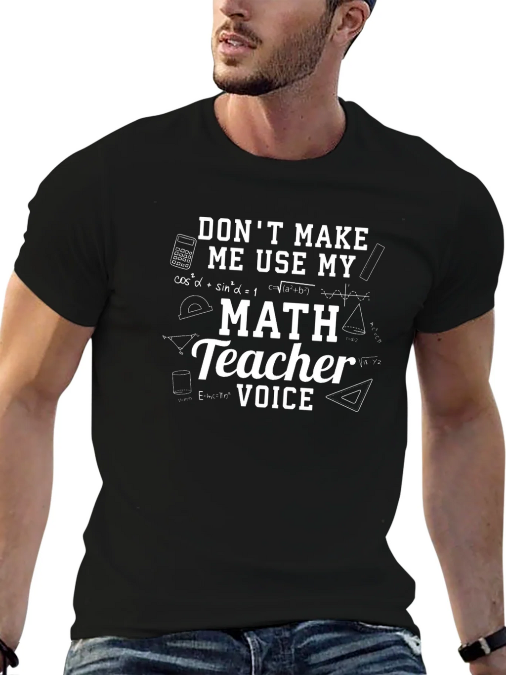 Math Teacher Voice T-Shirt - Funny Gift for Educators product image 6