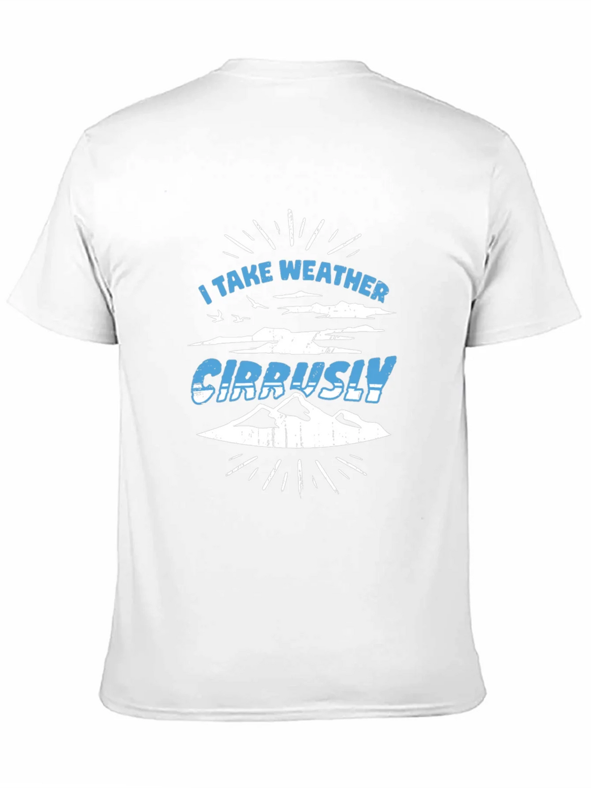 Weather Puns Black T-Shirt - Cirrusly product image 10