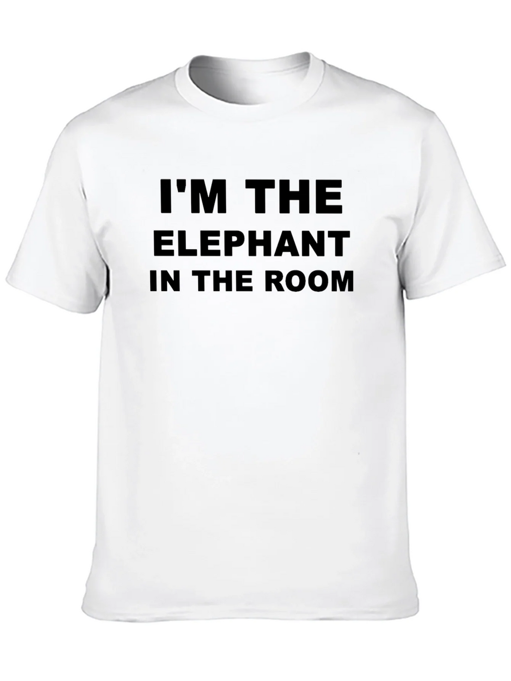 Elephant in the Room Mens Black T-Shirt product image 9