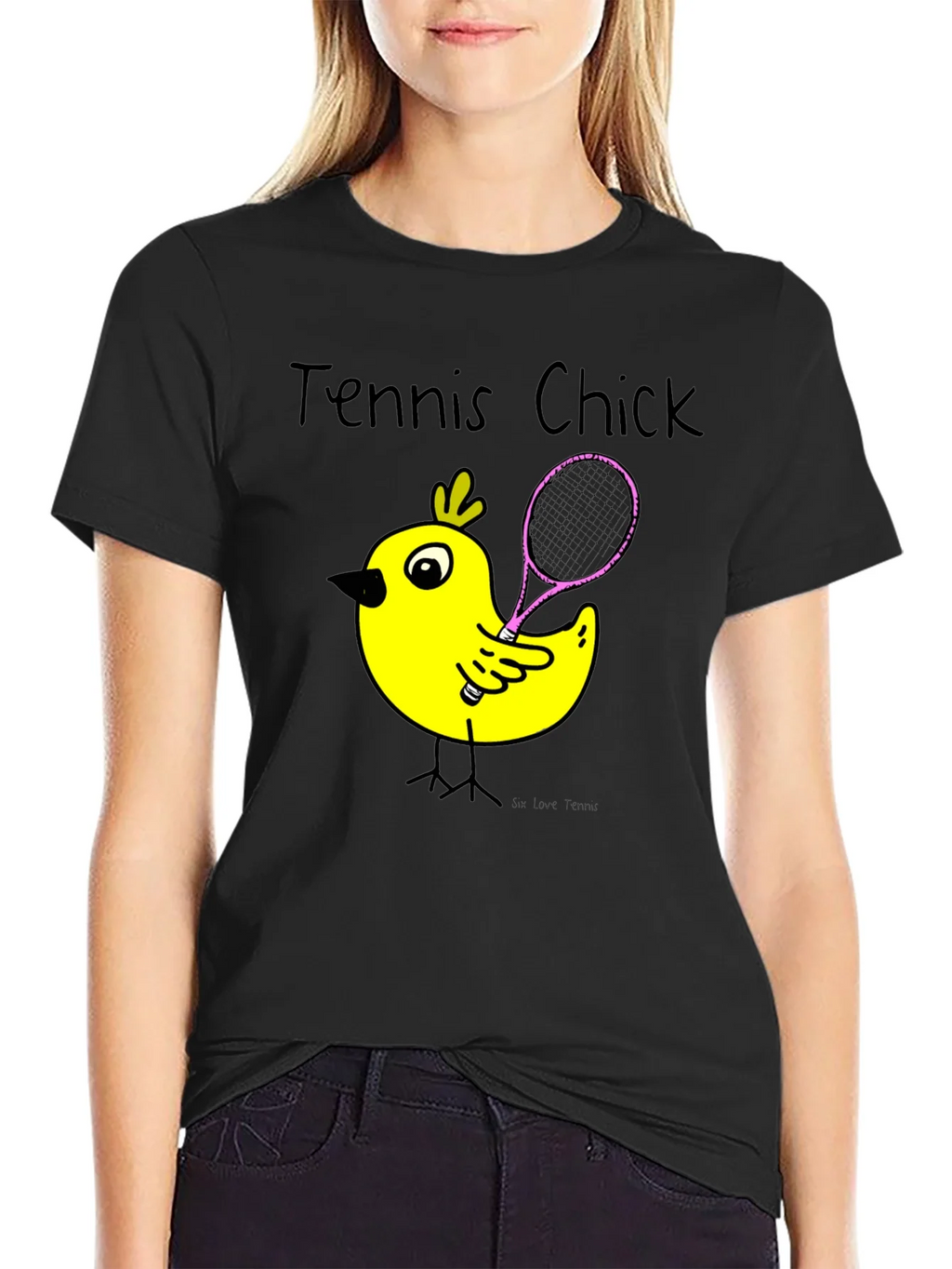 Tennis Chick T-Shirt - Funny Sportswear product image 1