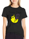 Tennis Chick T-Shirt - Funny Sportswear product image 1