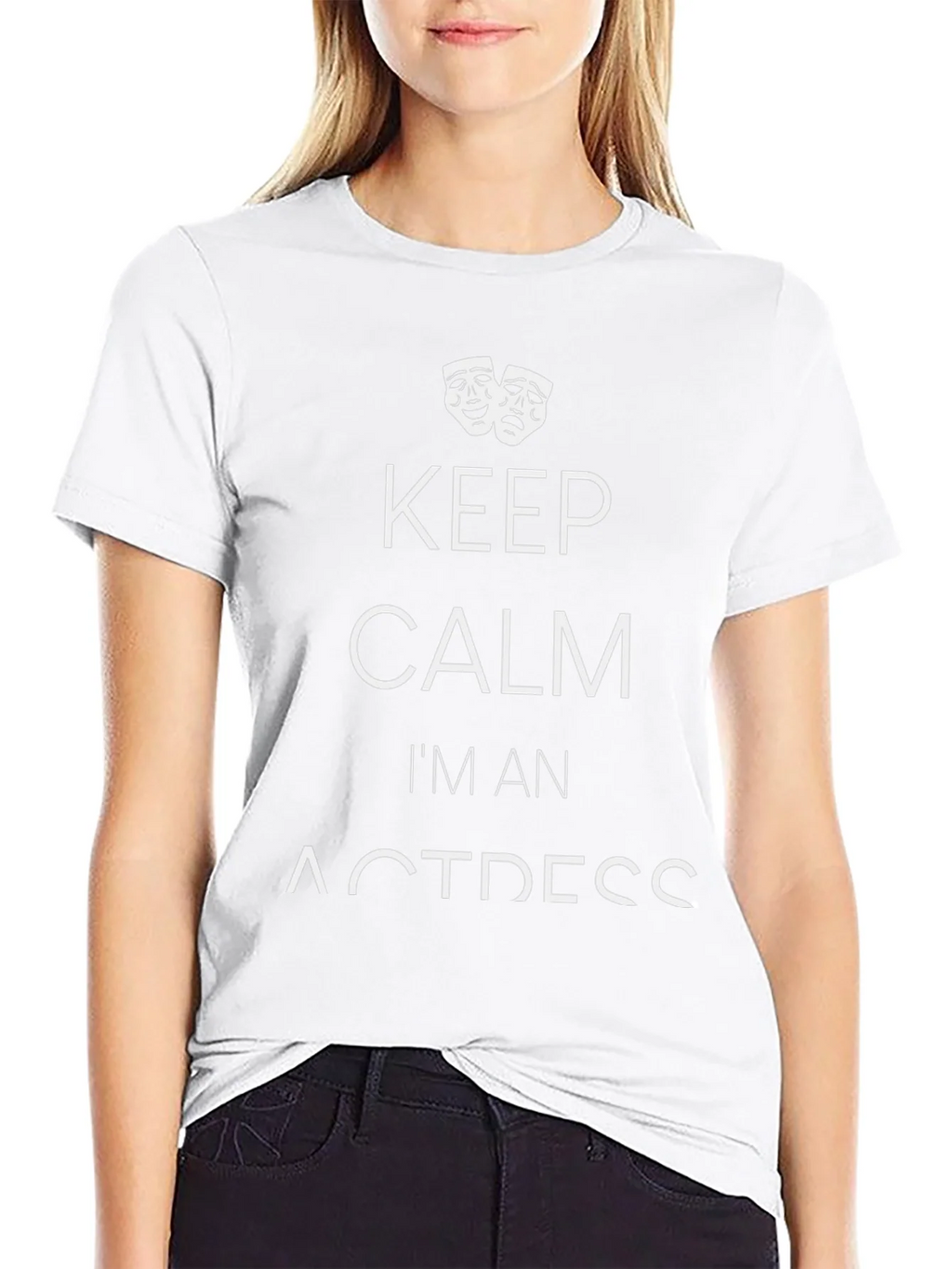 Keep Calm Im An Actress T-Shirt product image 8