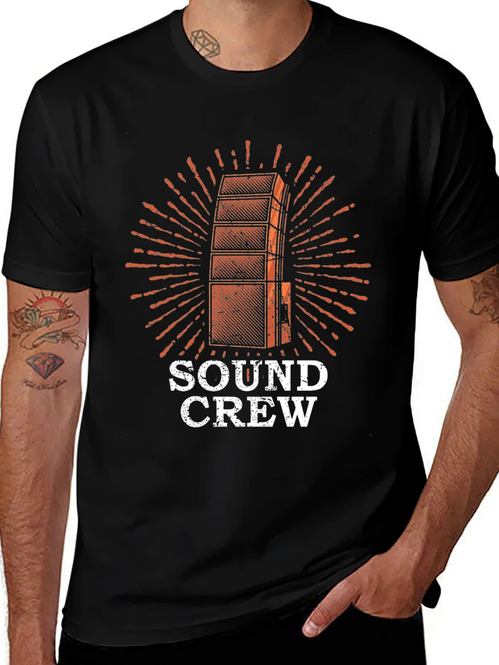 Sound Crew Graphic T-Shirt - Black product image 1
