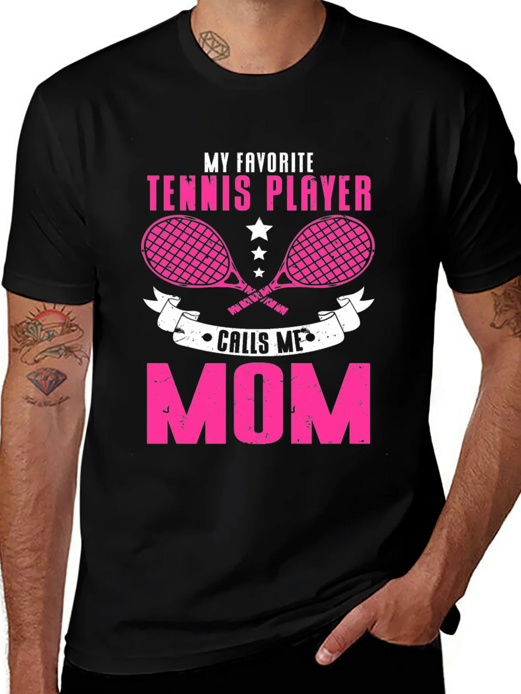 Tennis Mom T-Shirt - My Favorite Player product image 1