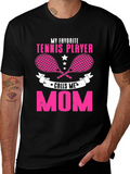 Tennis Mom T-Shirt - My Favorite Player product image 1