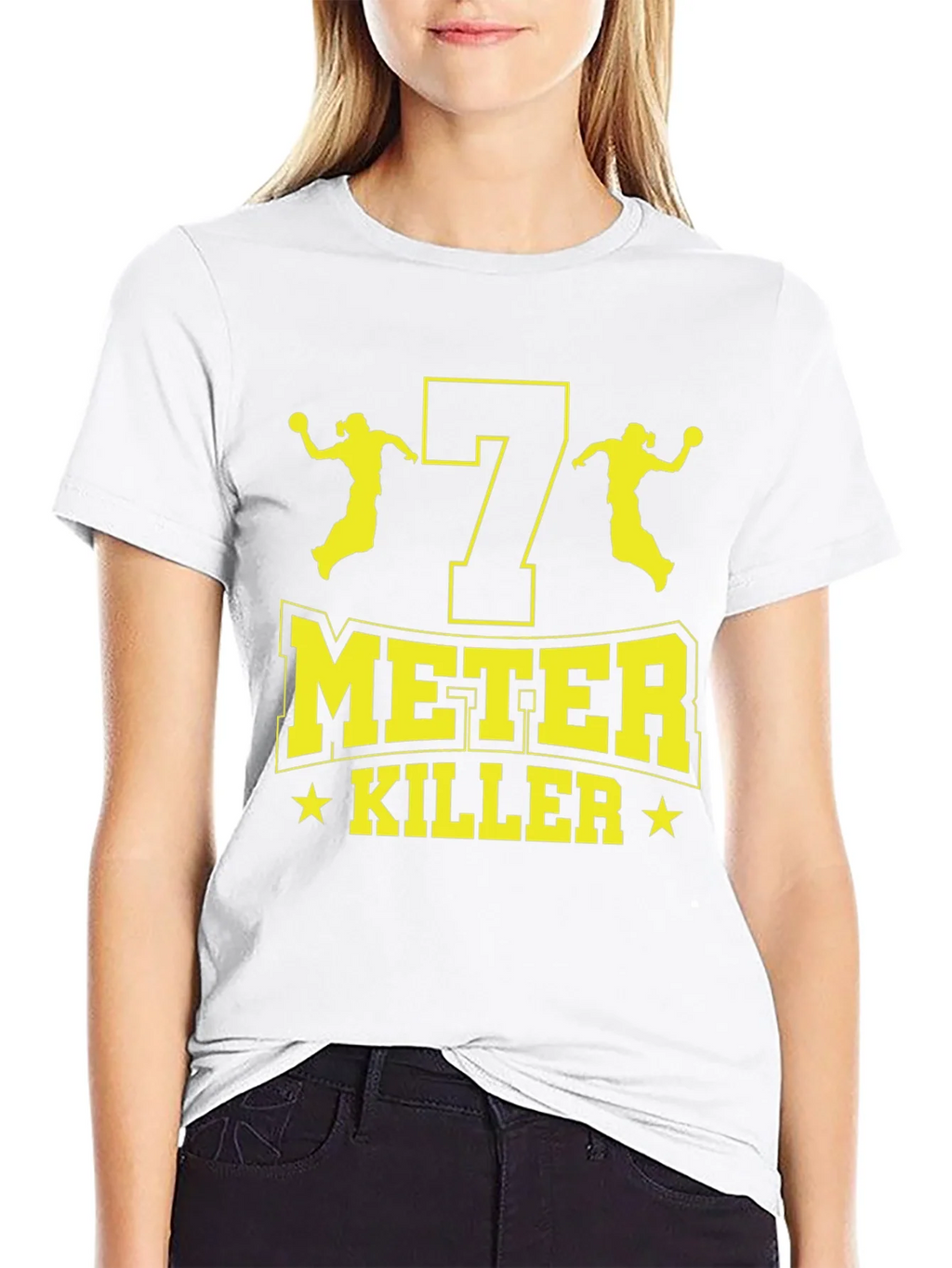 7 Meter Killer T-Shirt - Handball Player Design product image 4