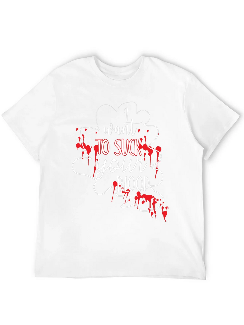I Want To Suck Your Blood T-Shirt - Halloween Tee product image 11