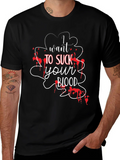 I Want To Suck Your Blood T-Shirt - Halloween Tee product image 1