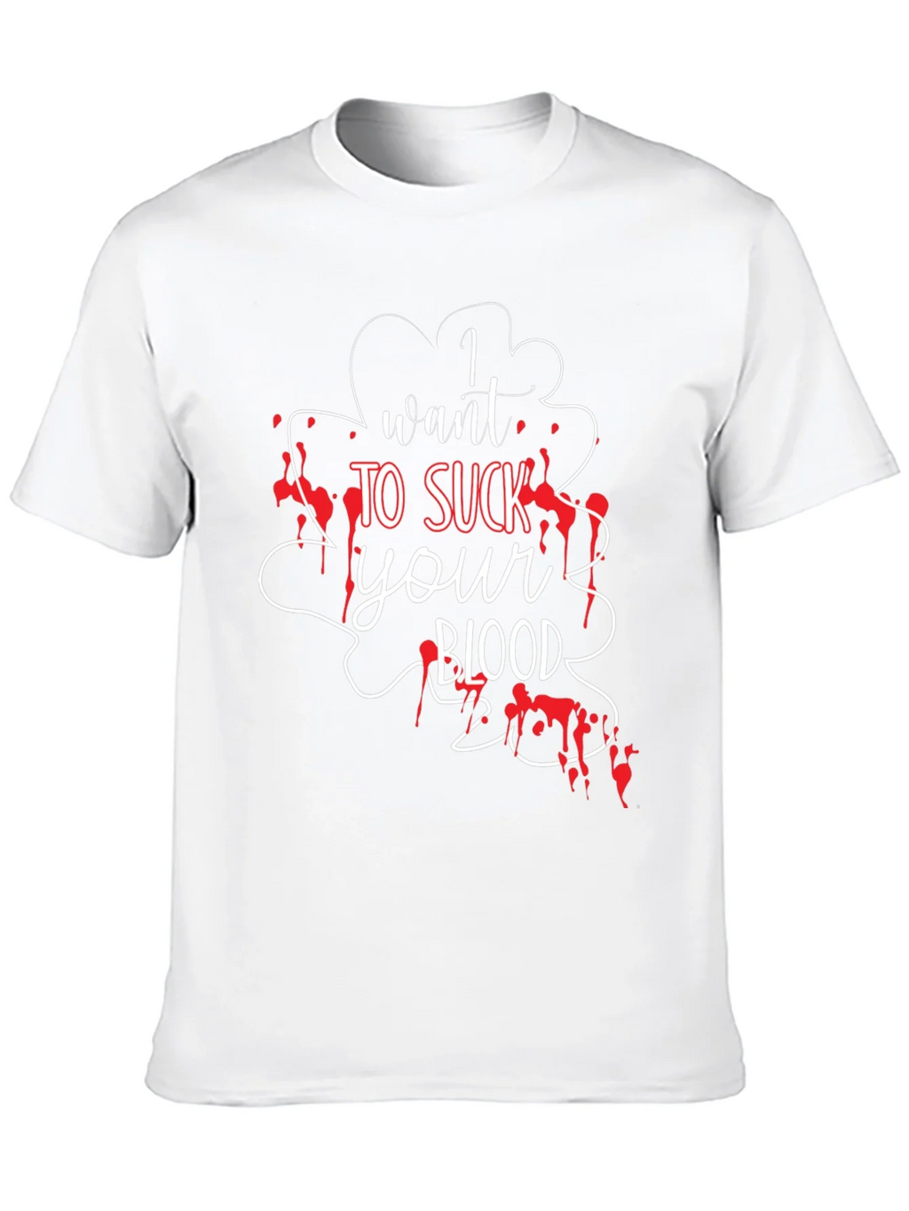 I Want To Suck Your Blood T-Shirt - Halloween Tee product image 9