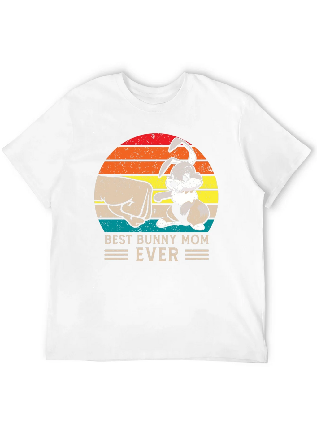 Best Bunny Mom Ever Black T-Shirt product image 7