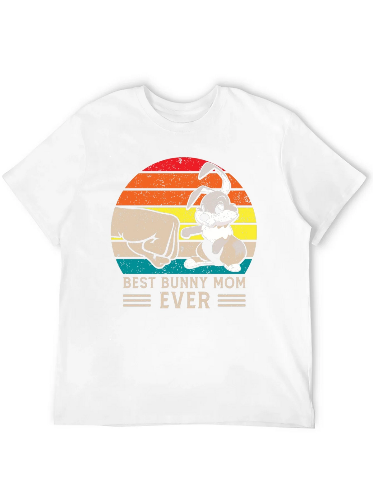 Best Bunny Mom Ever Black T-Shirt product image 7