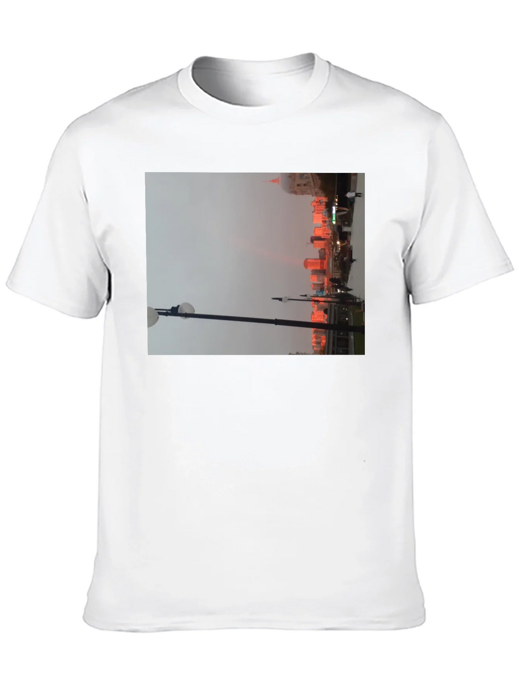 Cityscape T-Shirt - Urban Lights Design product image 9