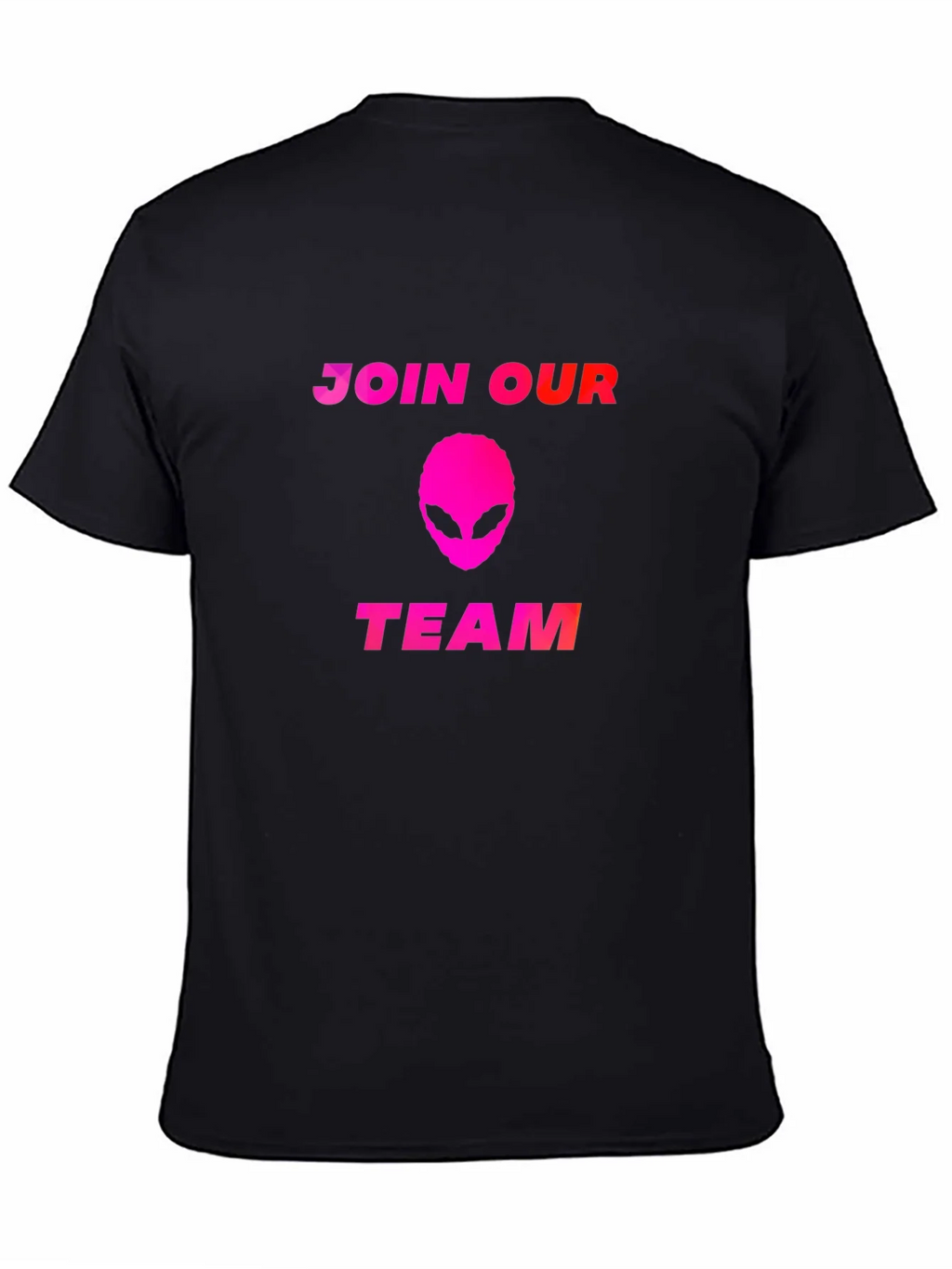 Join Our Team Alien T-Shirt - Black Cotton Blend product image 4