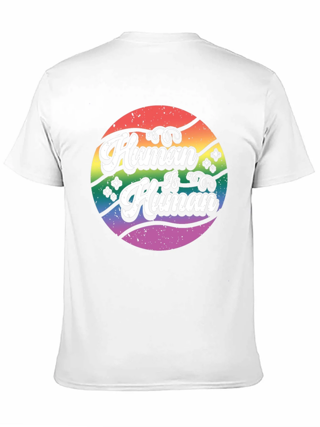 Human Is Graphic Tee - LGBTQ+ Pride product image 10