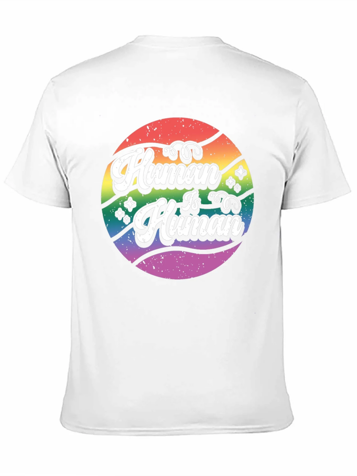 Human Is Graphic Tee - LGBTQ+ Pride product image 10